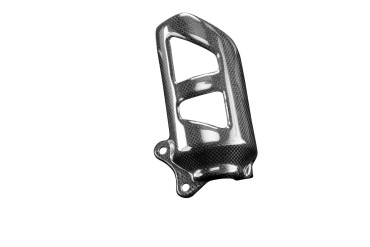 Coperchio della sospensione Carbonio per Triumph Scrambler 1200 2019- Carbonio+Fibra di Vetro | Tela | Brillante