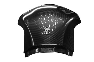 Carénage de Boite à air avec les prises d´air Carbone pour Buell XB9R / XB9S / XB12R / XB12S Carbone+Fibre de Verre | Toile Sergé | Brillant