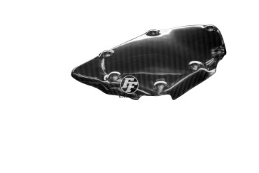 Couvercle démarreur Carbone pour Yamaha YZF-R6 2008-2018 Carbone+Fibre de Verre | Toile Sergé | Brillant