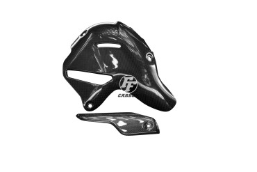 Carenatura di scarico Akrapovic Scarico Carbonio per Ducati Panigale V4S / V4R 