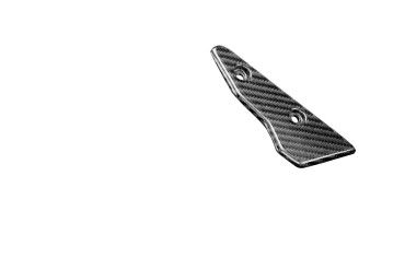 Carenatura di scarico destra Carbonio per Kawasaki ER-6F 2014-2016 100% Carbonio | Spigato | Brillante