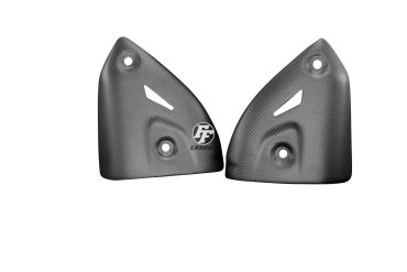 Carbon Exhaust Cover Termignoni Slip-on for Ducati Panigale 899 / 959 / 1199 / 1299 Carbon+Fibreglass | Plain Weave | Matt