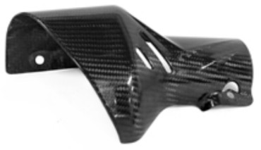 Carbon Exhaust Cover for BMW S1000RR 2019- / M1000RR 2021- / S1000R 2021- 