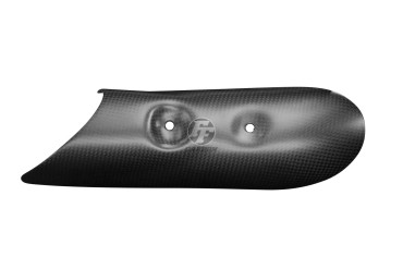 Carénage d´échappement Carbone pour Buell 1125 R/CR Carbone+Fibre de Verre | Toile Contraignant | Mat