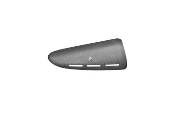 Covertor de Escape Carbono por Ducati Diavel 2010-2013 Carbono+Fibra de Vidrio | Patron Sencillo | Brillante