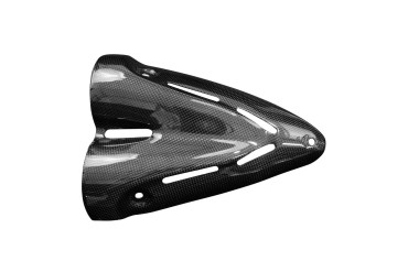 Carbon Auspuffverkleidung für Ducati Diavel 2010-2013 Carbon+Fiberglas | Leinwand | Glossy