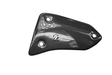 Carénage d´échappement Carbone pour Ducati Hyperstrada / Hypermotard 821 2013-2015 939 2016- Carbone+Fibre de Verre | Toile Contraignant | Brillant