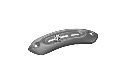 Carbon Auspuffverkleidung für Ducati Hyperstrada / Hypermotard 821 2013-2015 / 939 2016- / 950 2019- Carbon+Fiberglas | Köper | Matt