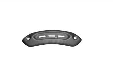 Covertor de Escape Carbono por Ducati Hyperstrada / Hypermotard 821 2013-2015 / 939 2016- / 950 2019- Carbono+Fibra de Vidrio | Patron Sencillo | Opaco