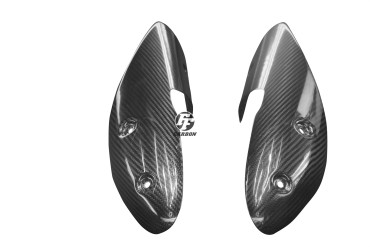 carenatura di scarico Carbonio per Ducati Monster 696 / 796 / 1100 2010-2011 