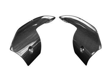 Carbon Auspuffverkleidung für Ducati Monster 696 / 796 / 1100 2010-2011 100% Carbon | Leinwand | Glossy