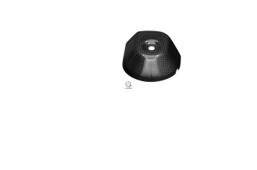 carenatura di scarico Carbonio per Ducati Monster 796 / 1100 Carbonio+Fibra di Vetro | Tela | Brillante