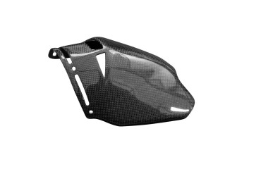 carenatura di scarico Carbonio per Ducati Multistrada 1200 / 1200S 2010-2014 Carbonio+Fibra di Vetro | Spigato | Brillante