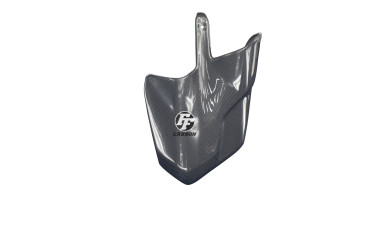 Covertor de Escape Carbono por Ducati Multistrada 1200 2015-2017 / 1200 S Touring / 1260 2018- Carbono+Fibra de Vidrio | Patron Sencillo | Brillante
