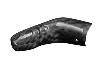 Carénage d´échappement Carbone pour Ducati Multistrada V4 2021- Carbone+Fibre de Verre | Toile Contraignant | Brillant