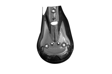 Carbon Exhaust Cover for Ducati Panigale V2 2021 / Streetfighter V2 2022- Carbon+Fibreglass | Twill Weave | Glossy