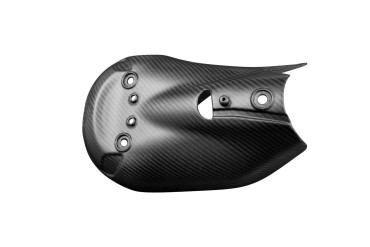 Carbon Auspuffverkleidung für Ducati Panigale V2 2021 / Streetfighter V2 2022- Carbon+Fiberglas | Köper | Matt