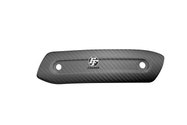 Carbon Exhaust Cover for Ducati Scrambler / Monster 797 Carbon+Fibreglass | Twill Weave | Matt