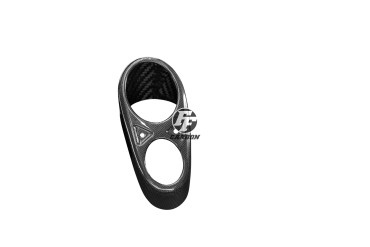Carbon Exhaust Cover for Honda CB 1000R 2018- Carbon+Fibreglass | Plain Weave | Glossy