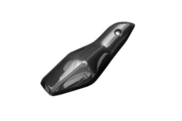 Carénage d´échappement Carbone pour Honda NT 1100 2022- Carbone+Fibre de Verre | Toile Sergé | Mat