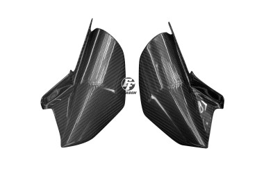 Carbon Exhaust Cover for KTM 990 Supermoto SMR 2009-2014 100% Carbon | Twill Weave | Glossy