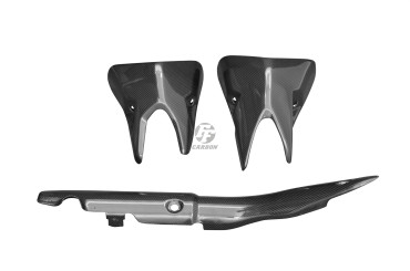 Carénage d´échappement Carbone pour Kawasaki Z1000 2014-2018 