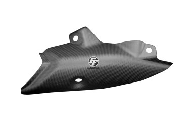 Carénage d´échappement Carbone pour Kawasaki ZX-10R 2016- Carbone+Fibre de Verre | Toile Contraignant | Mat