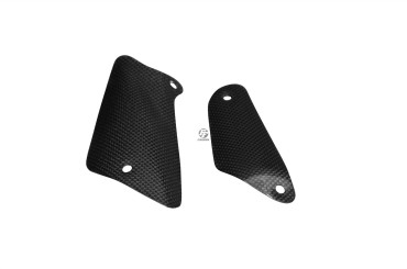 Covertor de Escape Carbono por MV Agusta Brutale 750 / 910 / 920 / 989R / 990 / 1078R / 1090 Carbono+Fibra de Vidrio | Patron Sencillo | Brillante