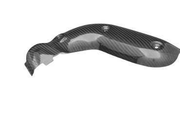 Carénage d´échappement Carbone pour MV Agusta F4 1000 2010- Carbone+Fibre de Verre | Toile Sergé | Brillant