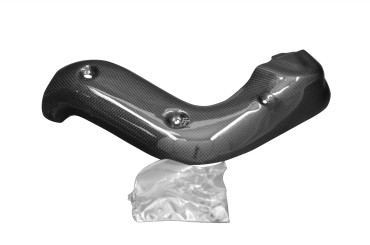 Carbon Exhaust Cover for MV Agusta F4 1000 2010- Carbon+Fibreglass | Plain Weave | Glossy