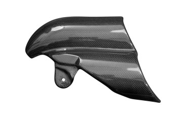 Carénage d´échappement Carbone pour Triumph Rocket 3 GT Carbone+Fibre de Verre | Toile Contraignant | Brillant