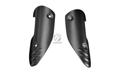 carenatura di scarico Carbonio per Triumph Speed Triple 1050 2005-2007 