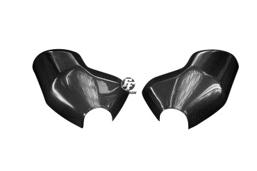 carenatura di scarico Carbonio per Triumph Speed Triple 2016- Carbonio+Fibra di Vetro | Tela | Brillante