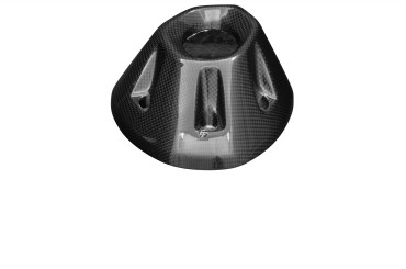Covertor de Escape Carbono por Yamaha FZ1 Carbono+Fibra de Vidrio | Patron Sencillo | Brillante