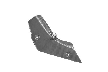 Carénage d´échappement Carbone pour Yamaha R1 2015- 100% Carbone | Toile Sergé | Brillant
