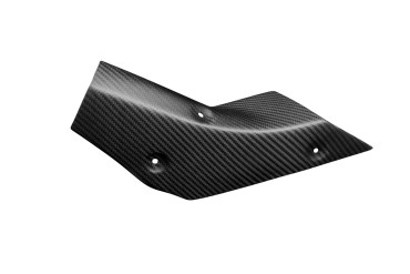 Carbon Auspuffverkleidung für Yamaha R1 2015- Carbon+Fiberglas | Köper | Matt
