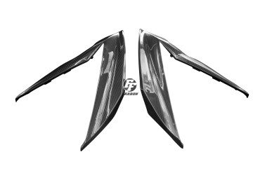 Carenado laterale de indicadores Carbono por Kawasaki Ninja 300 2013-2015 