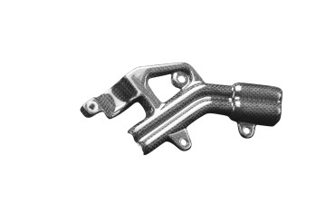 Coperchio del cavo del freno Carbonio per Ducati Streetfighter V4 2020- Carbonio+Fibra di Vetro | Tela | Brillante
