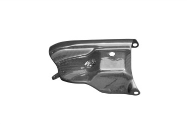 Alerón del motor (parte central) Carbono por Ducati Multistrada 1200 / 1200S 2010-2014 Carbono+Fibra de Vidrio | Patron Sencillo | Brillante