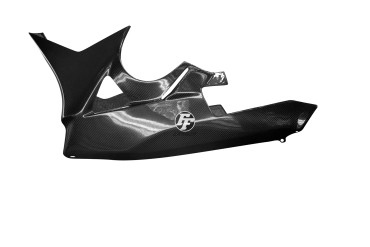 Alerón del motor Racing Carbono por BMW S1000RR 2010-2014 Carbono+Fibra de Vidrio | Patron Enlazado | Brillante