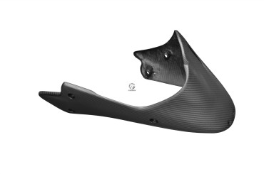 Alerón del motor Carbono por Buell XB 100% Carbono | Patron Enlazado | Opaco