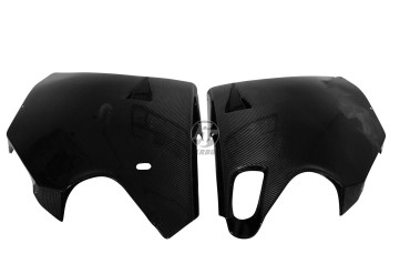 Spoiler anteriore Carbonio per Ducati 748 / 916 / 996 / 998 Carbonio+Fibra di Vetro | Spigato | Brillante