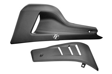 Sabot Carbone pour Ducati Diavel 2010-2018 100% Carbone | Toile Contraignant | Mat