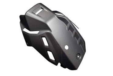 Sabot Carbone pour Ducati Multistrada 950 100% Carbone | Toile Sergé | Mat