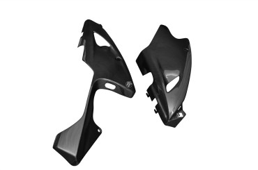 Sabot Carbone pour Honda CBR 1000 RR Fireblade 2012-2016 Carbone+Fibre de Verre | Toile Contraignant | Brillant