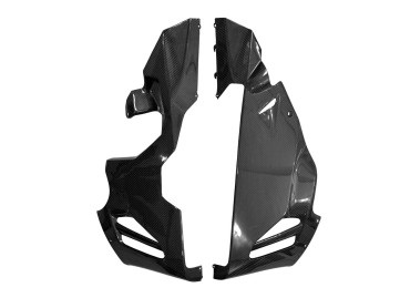 Alerón del motor Carbono por Honda CBR 1000 RR-R/SP 2020- Carbono+Fibra de Vidrio | Patron Sencillo | Brillante