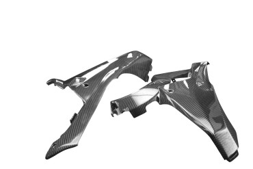 Spoiler anteriore Carbonio per Honda VFR 1200 DCT Carbonio+Fibra di Vetro | Spigato | Brillante