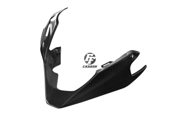 Alerón del motor Carbono por Kawasaki Z1000 2010-2013 Carbono+Fibra de Vidrio | Patron Sencillo | Brillante