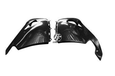 Spoiler anteriore Carbonio per Kawasaki ZZR 1400 / ZX-14 2013-2015 Carbonio+Fibra di Vetro | Spigato | Brillante
