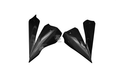 Alerón del motor Carbono por Suzuki GSX-S 1000 Carbono+Fibra de Vidrio | Patron Sencillo | Brillante